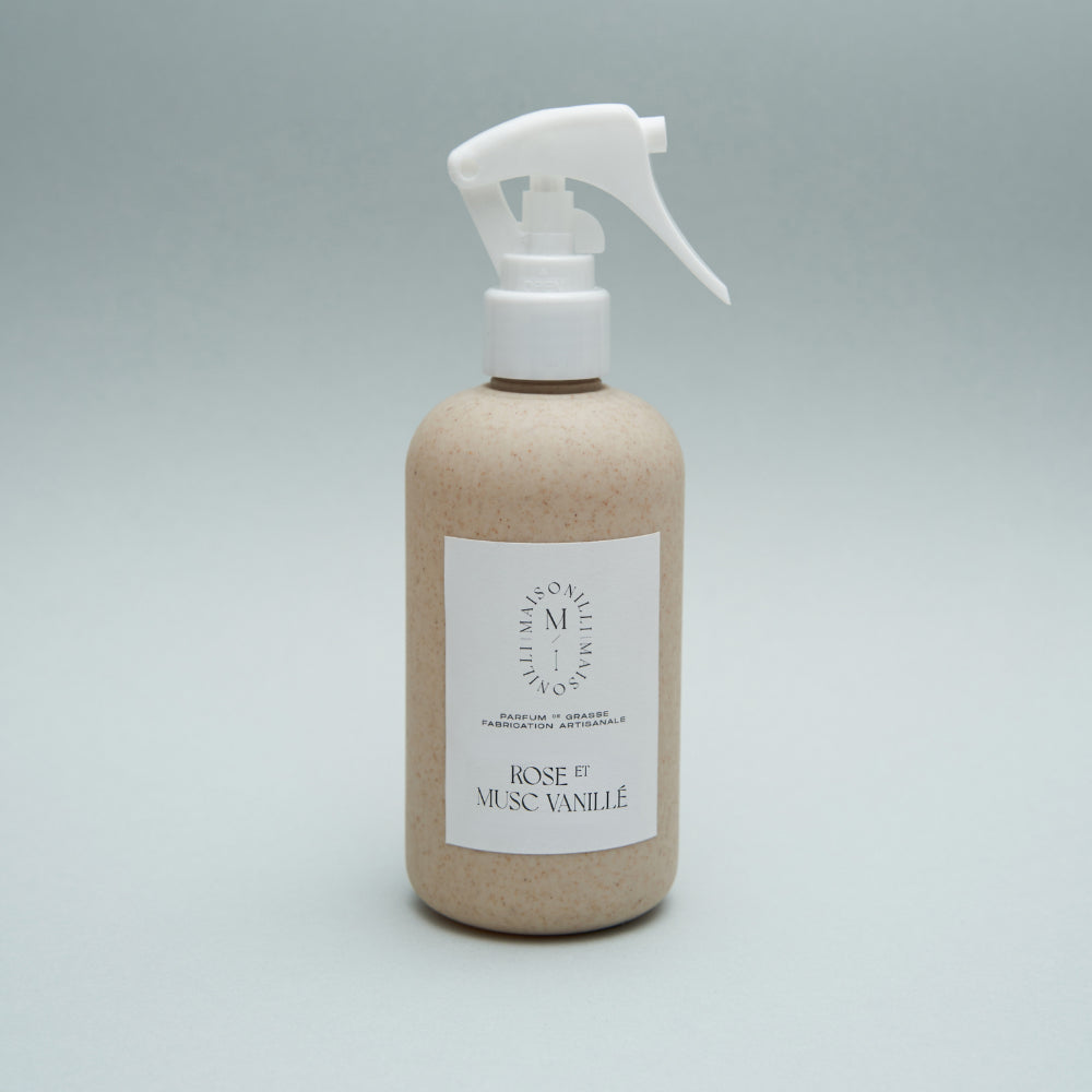 Spray d'ambiance rose musc vanille