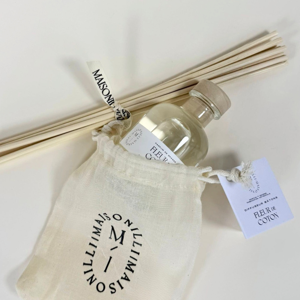 Diffuseur bâtons - Fleur de coton