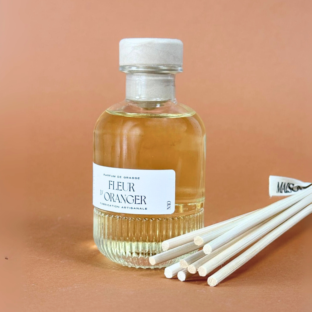 Diffuseur bâtons - Fleur d'oranger
